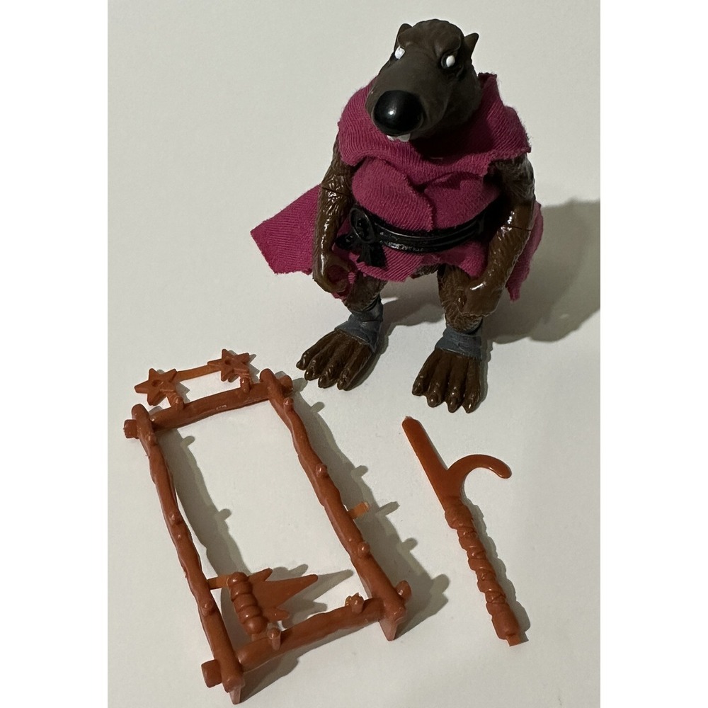 TMNT TEENAGE MUTANT NINJA TURTLES 1988‎ SPLINTER W CAPE